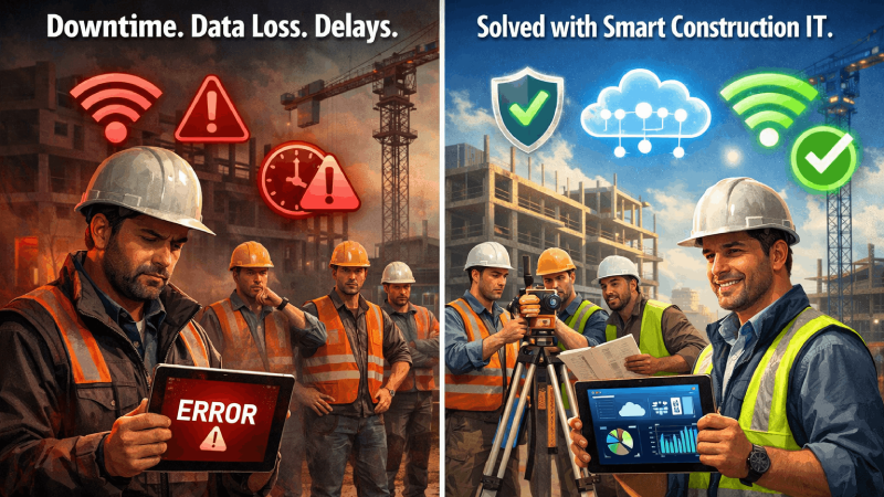 The Real IT Pain Points in Construction — Solved